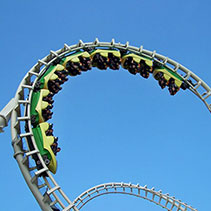 photo of roller coaster